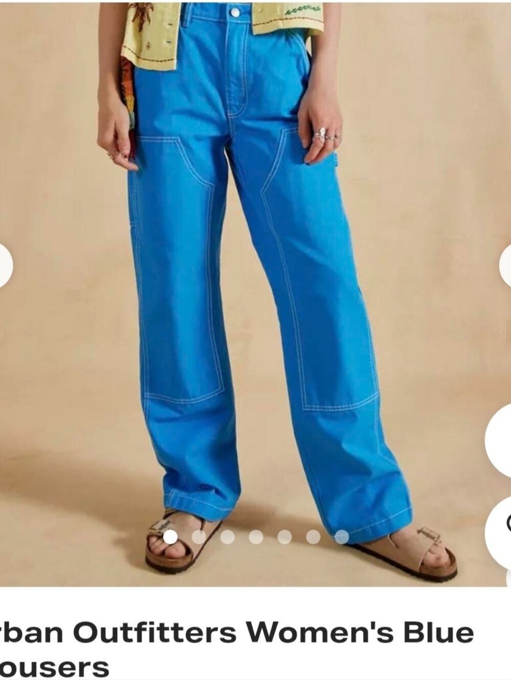 Women, Urban Outfitters BDG Bright Blue Straight Pants